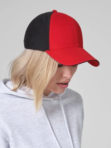 Cappellino baseball 6 pannelli personalizzabile Beechfield Club