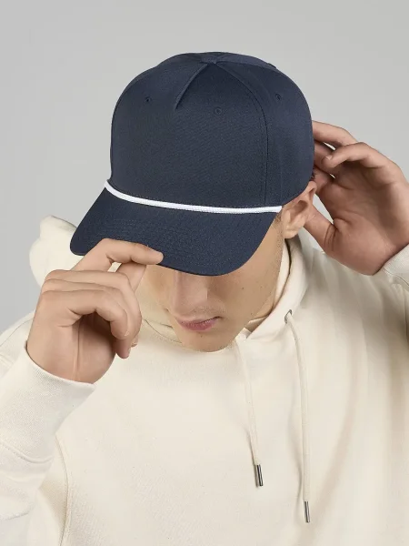 Cappellino baseball 5 pannelli 200 g/m² personalizzabile Atlantis Paka