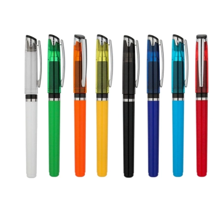 Penna roller refill nero personalizzabile Roller Gel