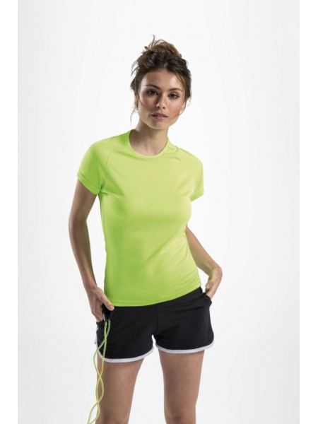 Maglietta donna manica corta Sporty SOL'S 140 gr