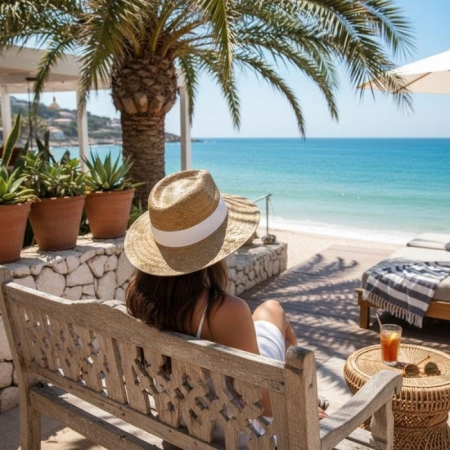 Cappello panama paglia fascia rPET Citizen Green Bonnie