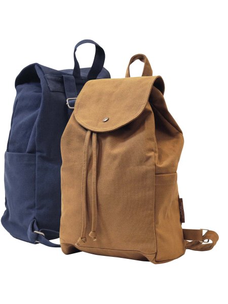 Zaino cotone riciclato 38x45 cm Citizen Green Natura