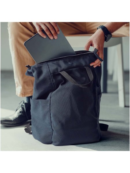 Zaino poliestere riciclato 400 g/m² laptop 13 Citizen Green Reway