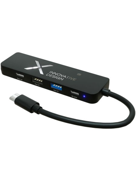 Hub USB-C 5 in 1 65W con HDMI 4K personalizzabile