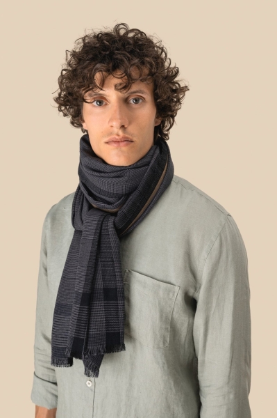 Sciarpa unisex a quadri 125 g/m² personalizzabile Spasso