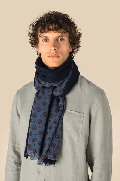 Sciarpa unisex con motivi floreali 75 g/m² personalizzabile Spasso