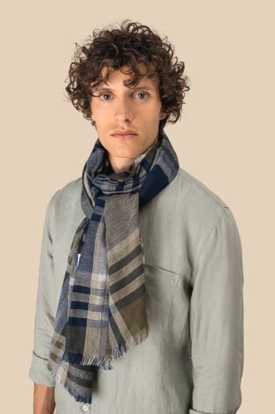 Sciarpa unisex righe e quadri 95 g/m² personalizzabile Spasso