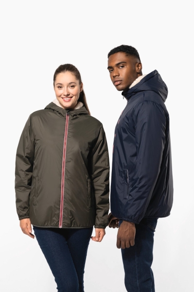 Giacca foderata in sherpa unisex 535 g/m² personalizzabile Kariban