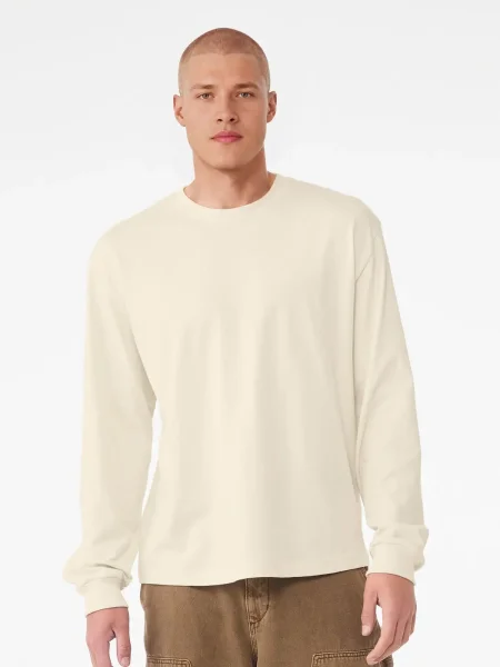 Maglietta unisex manica lunga 205 g/m² personalizzabile Bella+Canvas Heavy Boxy Long Sleeve