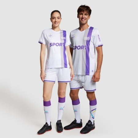 Maglia sportiva personalizzabile premier con scollo a V 150 gsm