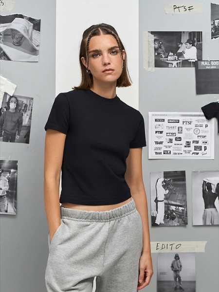 Maglietta da donna corta 180 g/m² personalizzabile Sol's Lilia