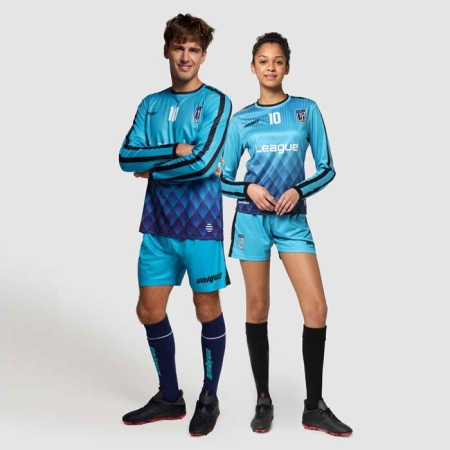 Maglia girocollo personalizzabile manica lunga 145 g/m²