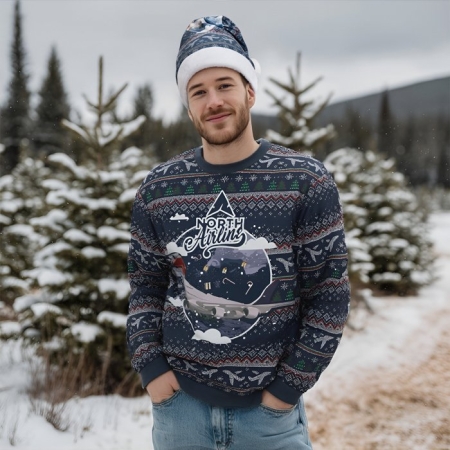 Maglione natalizio sublimato 280 g