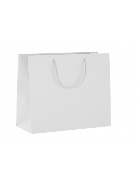 Buste di carta natural sealing maniglia in corda - 32x10x27+5 cm