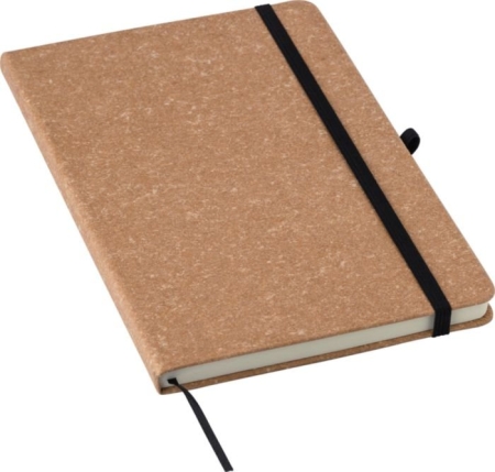 Taccuino in pelle riciclata A5 con 200 pagine a righe Gianna