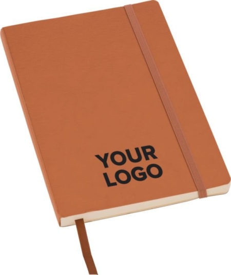 Taccuino PU riciclato A5 con 160 pagine e tasca interna Mireia