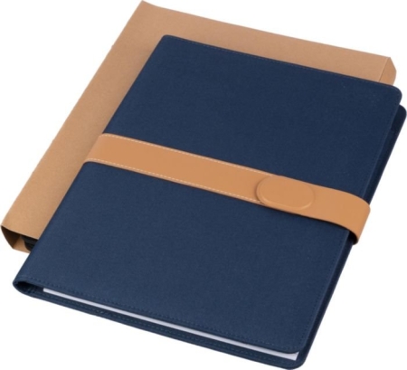 Portadocumenti rPET A4 con notebook e chiusura magnetica Sven