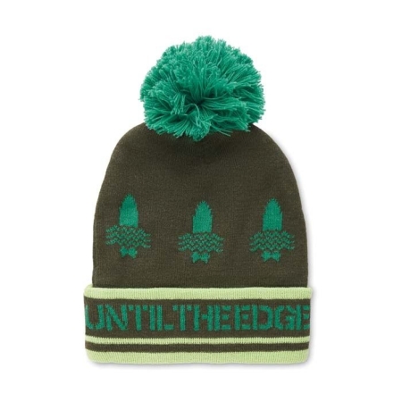 Berretto con pom pom in RPET personalizzato