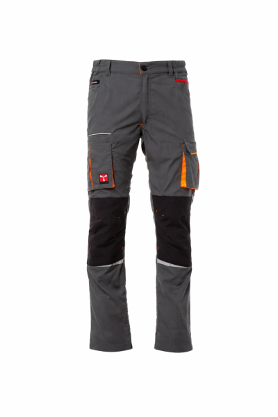 Pantalone unisex stretch multistagione con tasche e rinforzi Next 400