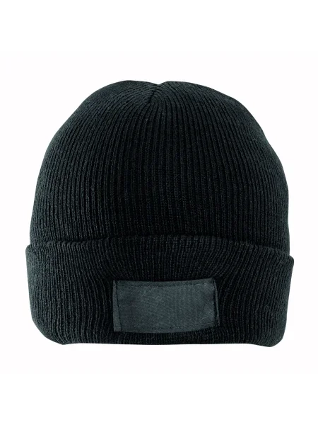 Cappellino in maglia a filo unico 45 g/m² con patch personalizzabile
