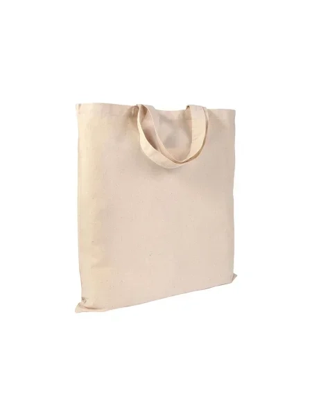 Shopper in cotone personalizzabile Natural Siena 135 38 x 42 cm