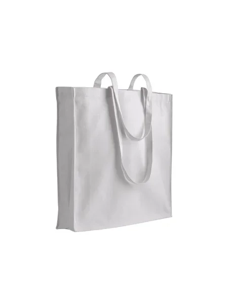 Shopper in cotone personalizzata Roma White 220 38 x 42 x 8 cm