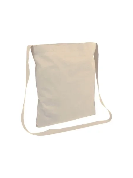 Shopper personalizzate a tracolla in cotone Bronte Natural 130