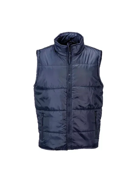 Gilet imbottito in poliestere foderato personalizzabile
