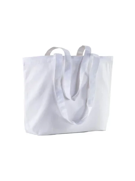 Shopper personalizzate in cotone Alberobello 120 White