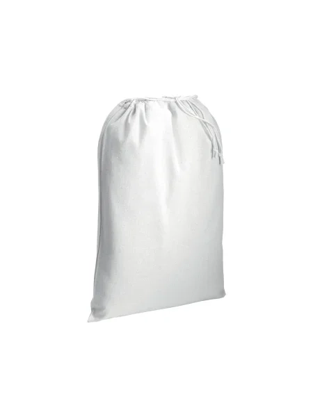 Sacchetto in cotone personalizzabile 120 g/m² Parma White L 30 x 45 cm