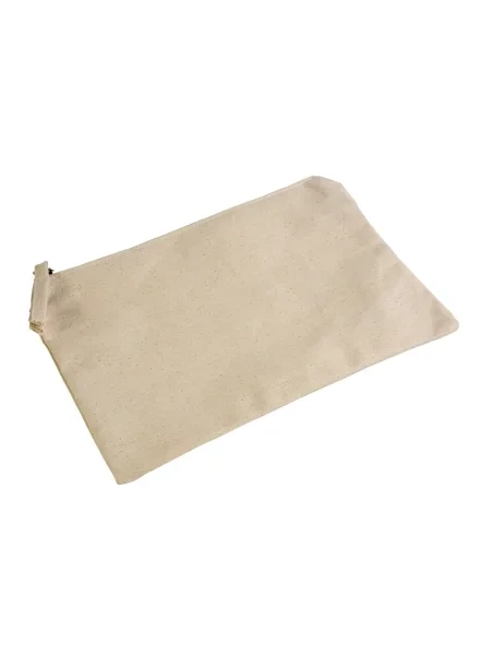 Pochette personalizzata con zip Clyde Natural