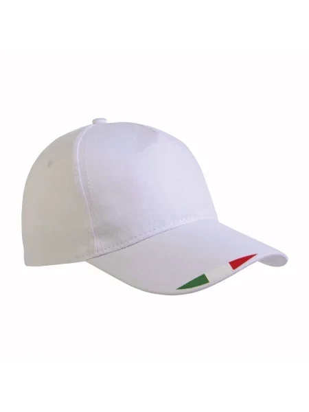 Cappellino in poliestere 5 pannelli 120 g/m² personalizzabile