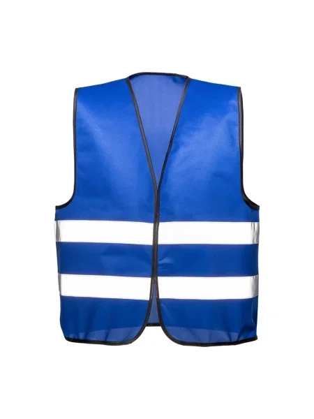 Gilet promozionale in poliestere con nastro riflettente personalizzabile
