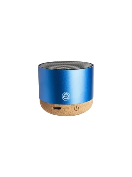 Mini altoparlante Bluetooth con base in sughero personalizzabile