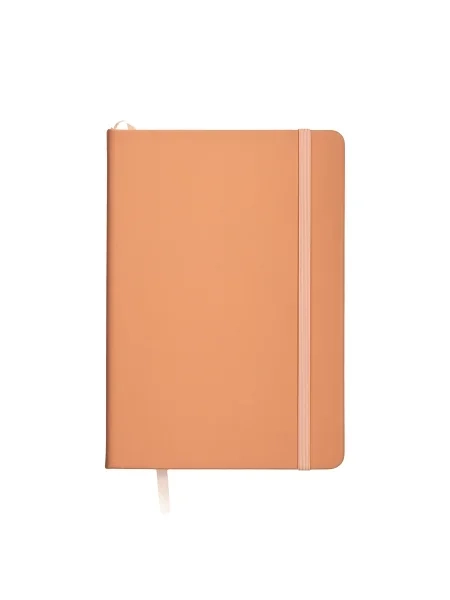 Taccuino A5 con elastico con colori pastello personalizzabile 15 x 21 cm