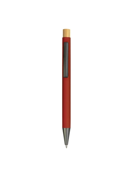 penna-a-scatto-in-metallo-gommato-con-particolari-bruniti-e-pulsante-in-bambu-03-rosso-9.webp