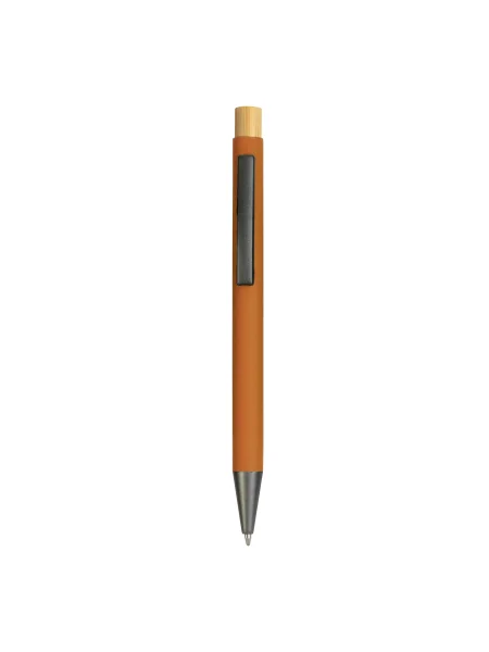 penna-a-scatto-in-metallo-gommato-con-particolari-bruniti-e-pulsante-in-bambu-07-arancione-3.webp