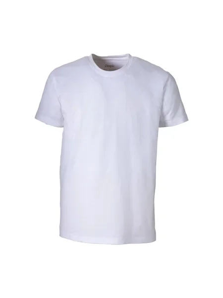 T-shirt unisex 145 g/m² personalizzate ecologiche Andrea White