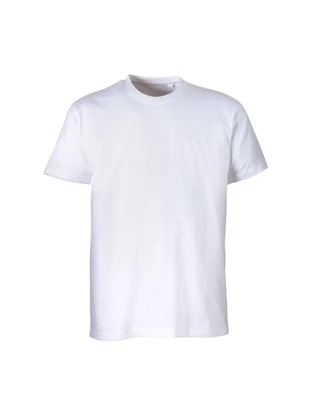 T-shirt cotone biologico personalizzabile Utopic Short Sleeve Biologic White