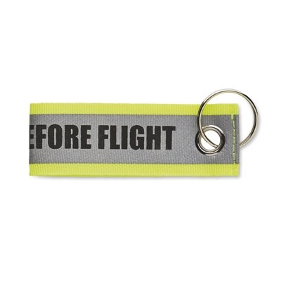 Portachiavi in PVC riflettente