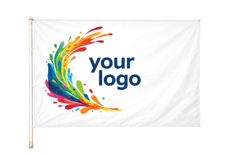Bandiere per palo rotante 220x150 cm personalizzabili per promozione