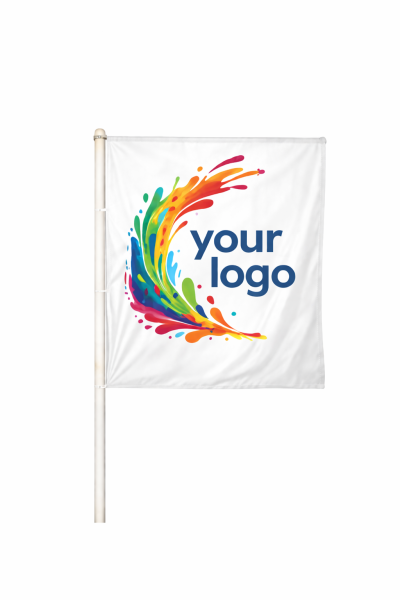 Bandiere personalizzate con palo rotante 50x70 cm per la tua promozione
