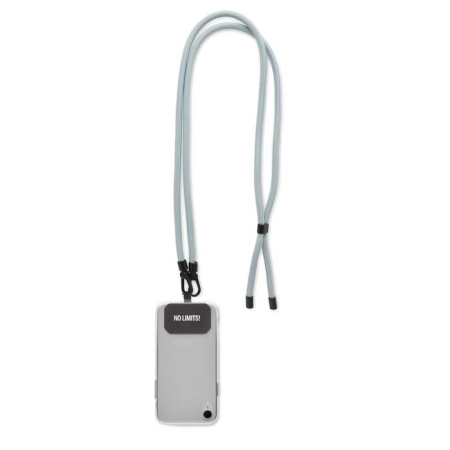 Lanyard in poliestere  porta telefono con cavo