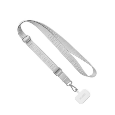 Lanyard in poliestere a colori, porta telefono con cavo a tracolla.