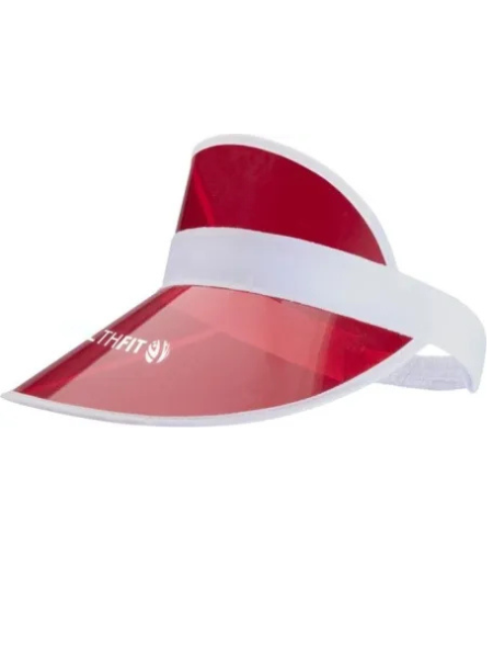 Cappellino visiera trasparente PVC moderno personalizzabile Bright