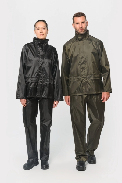 Completo antipioggia unisex 420 g/m² personalizzabile WK Designed to Work