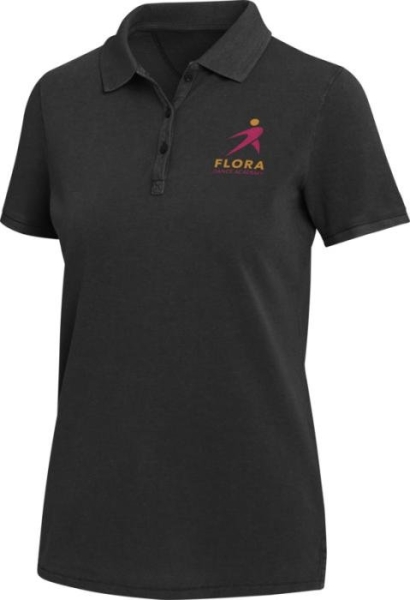 Polo da donna in tessuto lavato da 200 g/m² Calgary