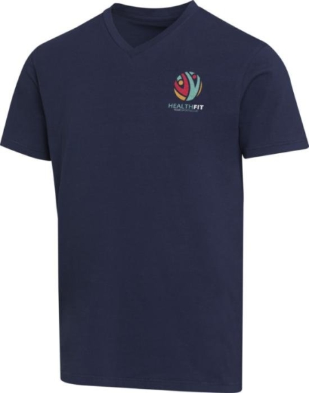 T shirt unisex cotone biologico 200 g/m² scollo V Balfour