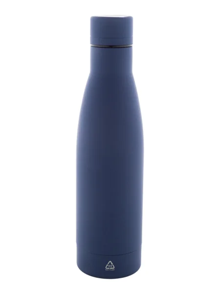 Borraccia acciaio riciclato 750 ml gommata personalizzabile Rubbar