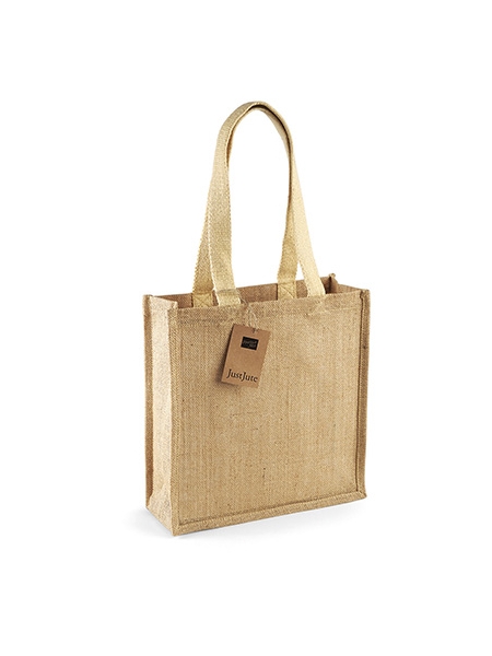 Shopper personalizzate in juta Clea 30x30x12 cm